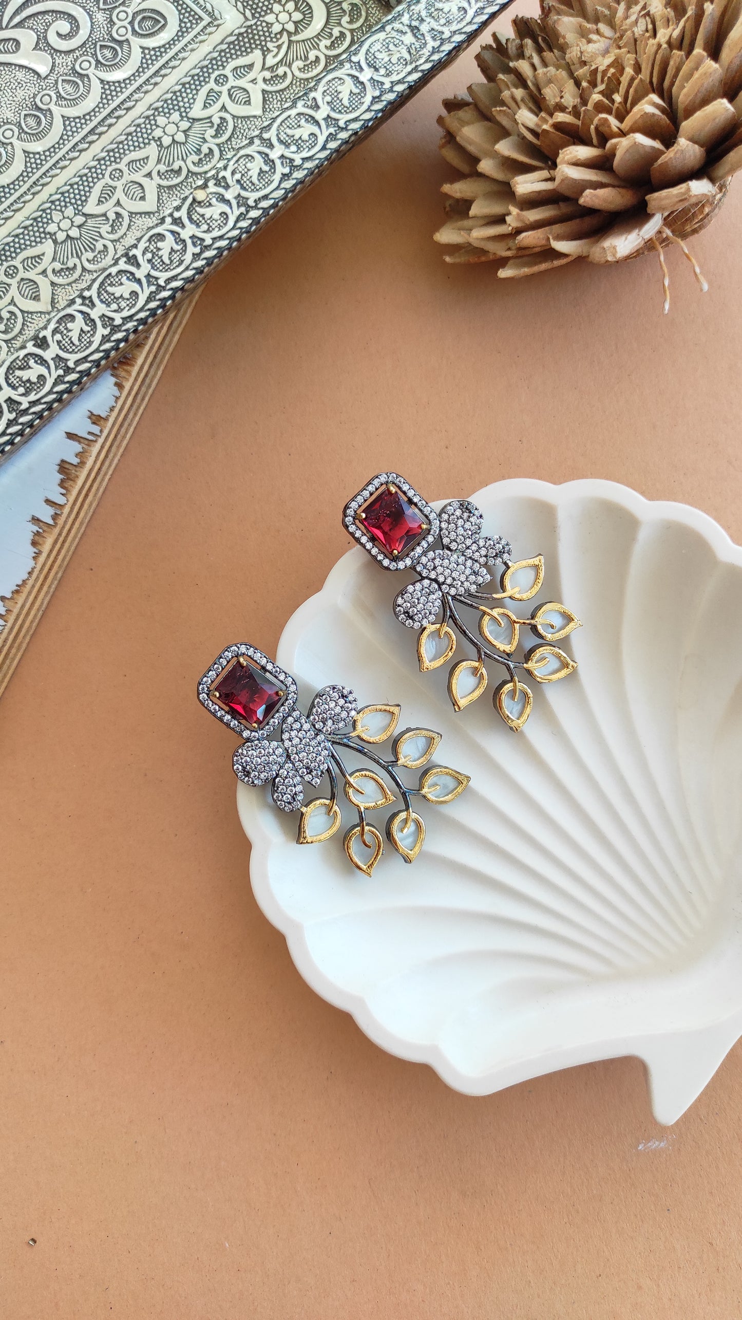 Rukmini Victorian earrings