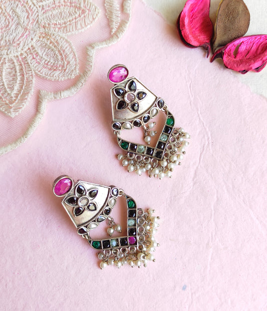 Piya multi color stones earrings DTE3
