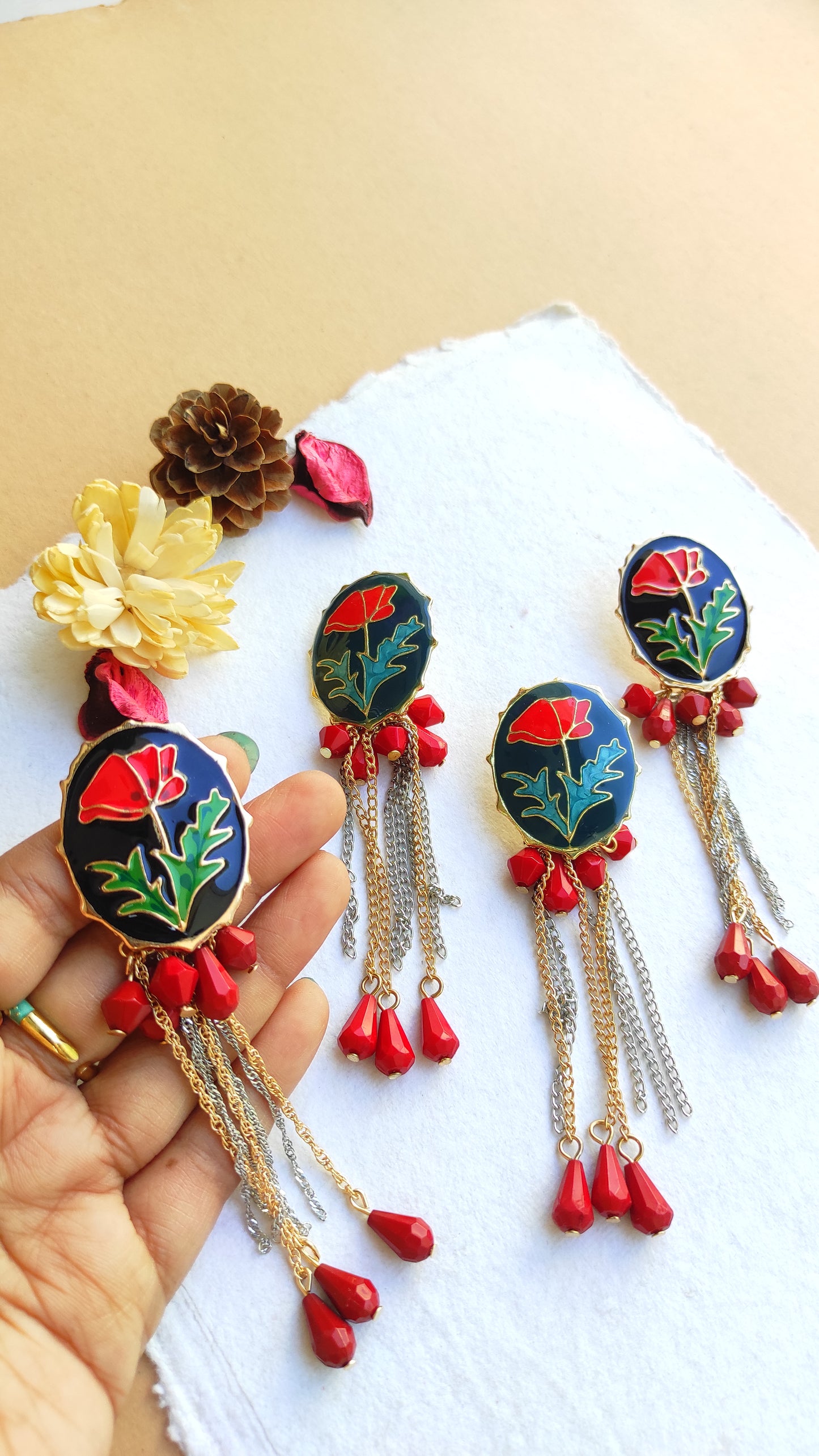 Quirky Rossa Earrings