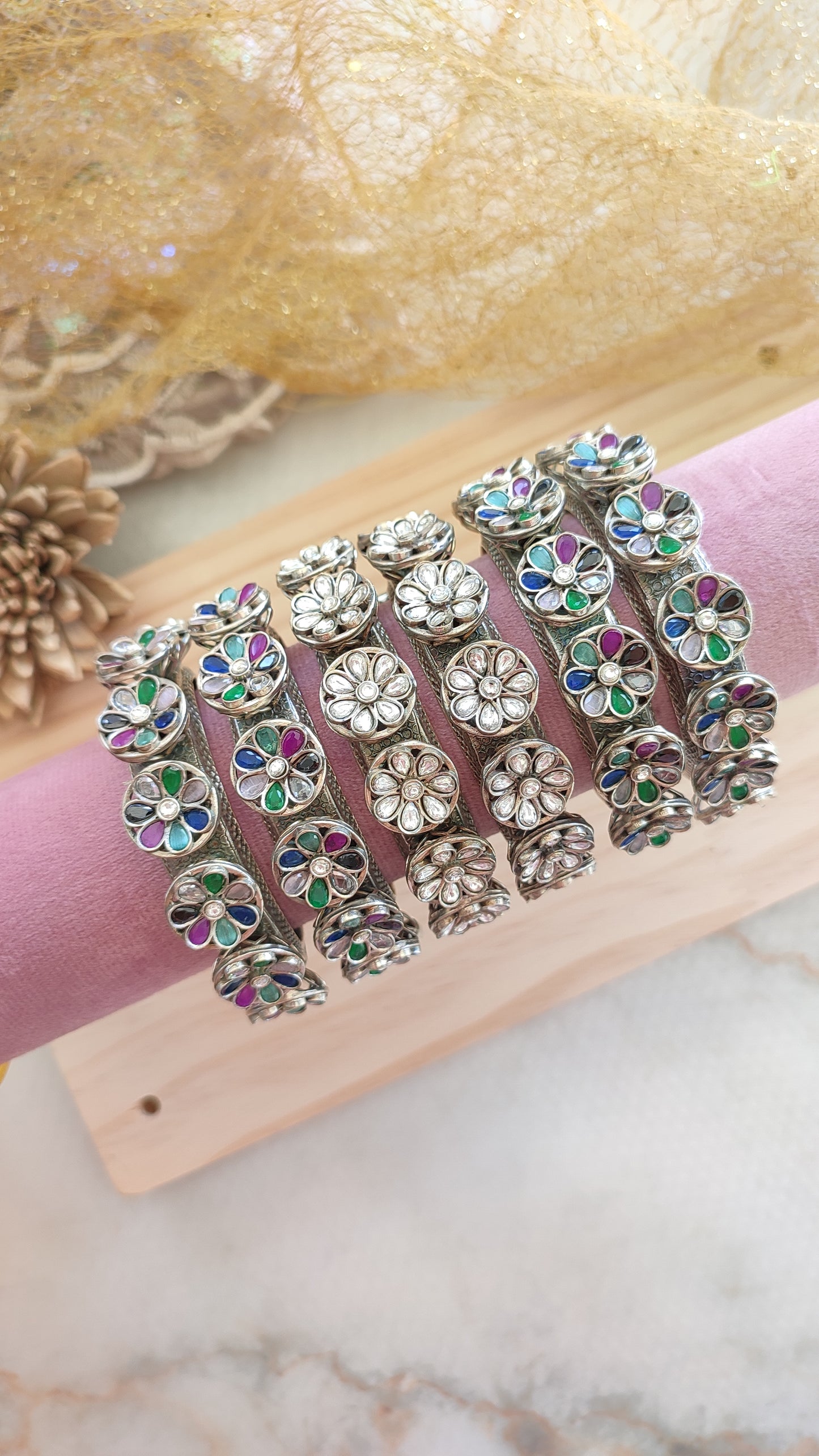 Shahi kada bangle with screw opening