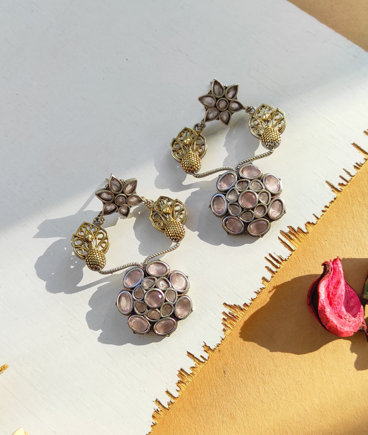 Dharini dualtone earrings
