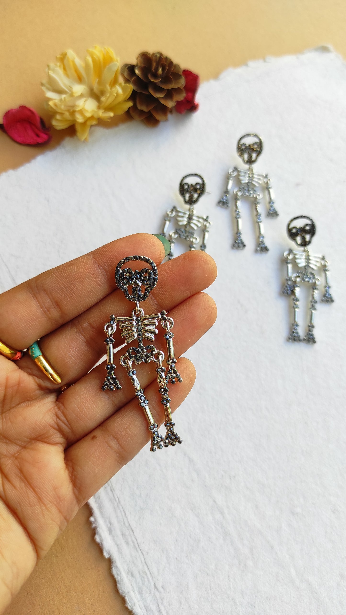 Quirky Skeleton Earrings