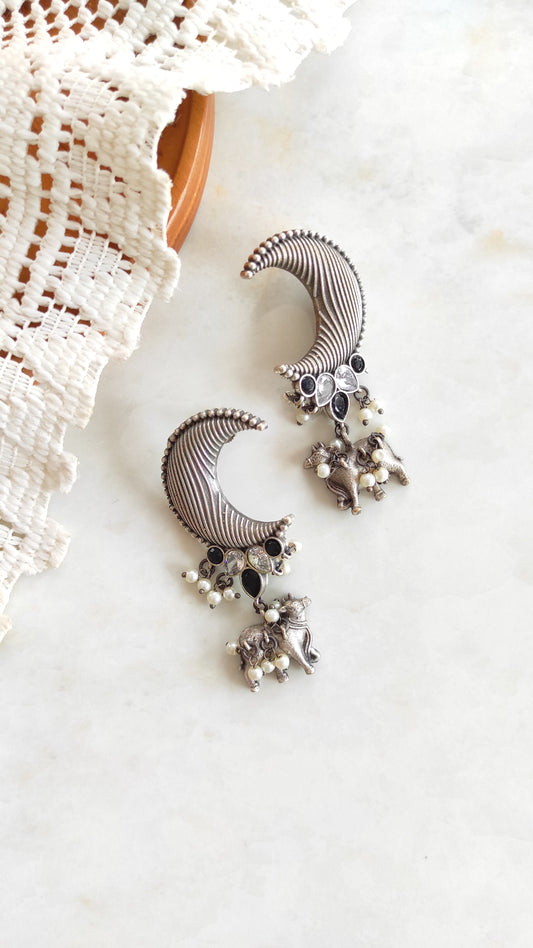 Nandi chand earrings