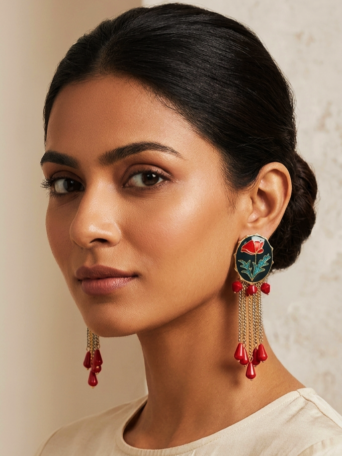 Quirky Rossa Earrings
