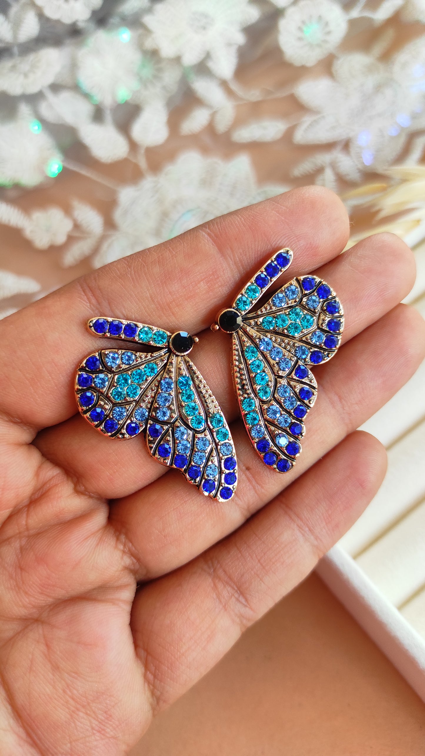 Quirky Butterfly Wing Studs