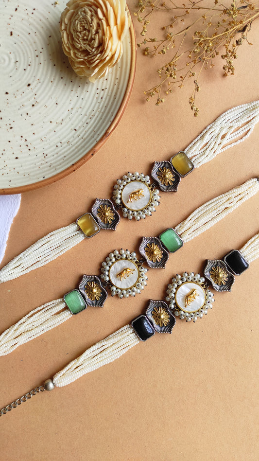 Ashwini choker necklace set