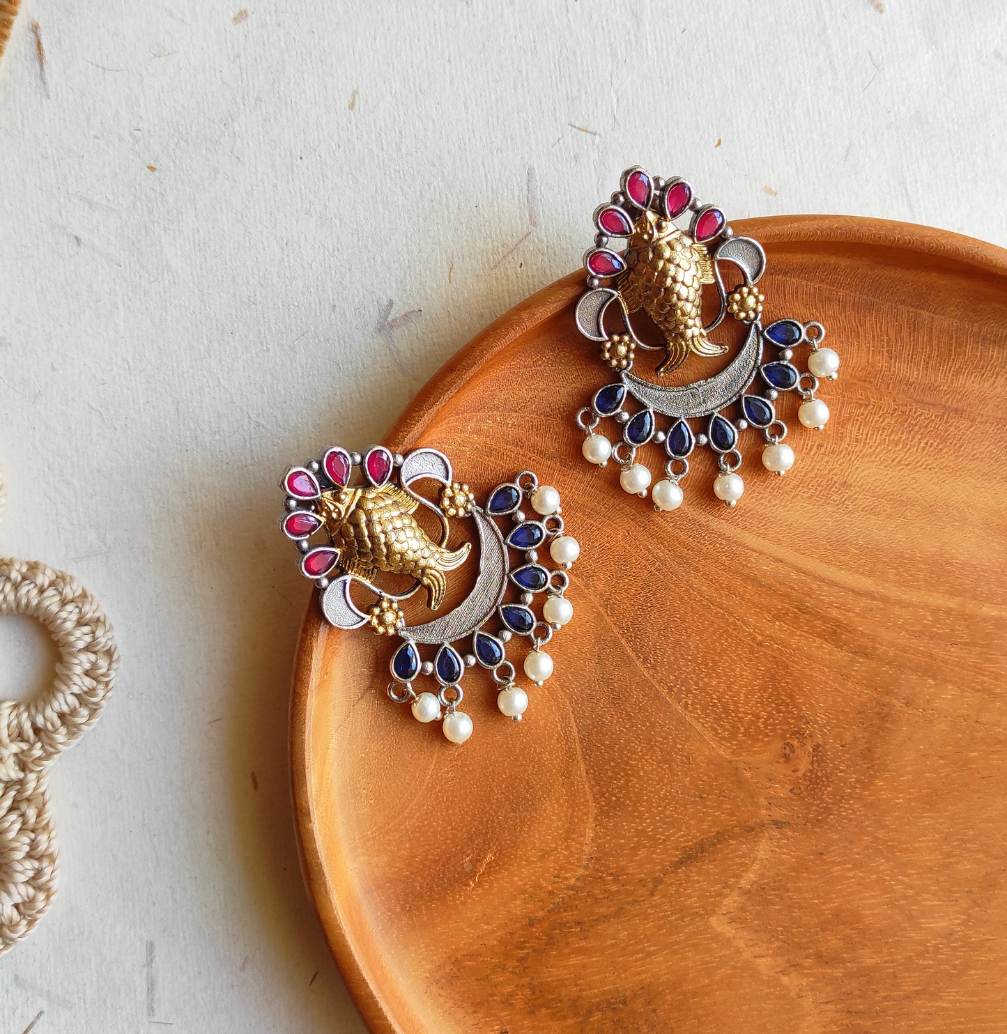 Chitra dualtone earrings DTE2
