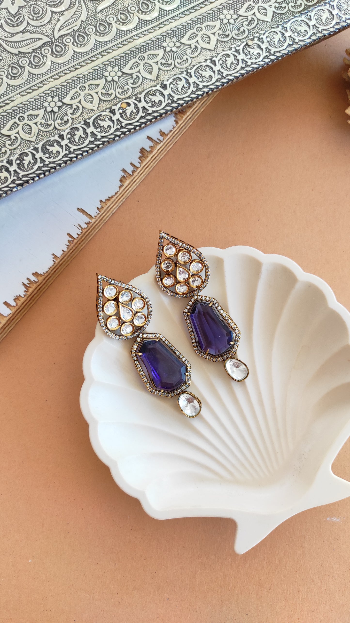 Saloni Victorian earrings