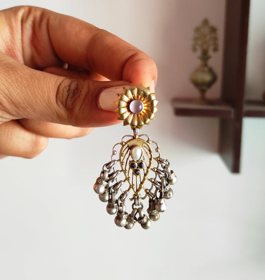 Surbhi dualtone earrings