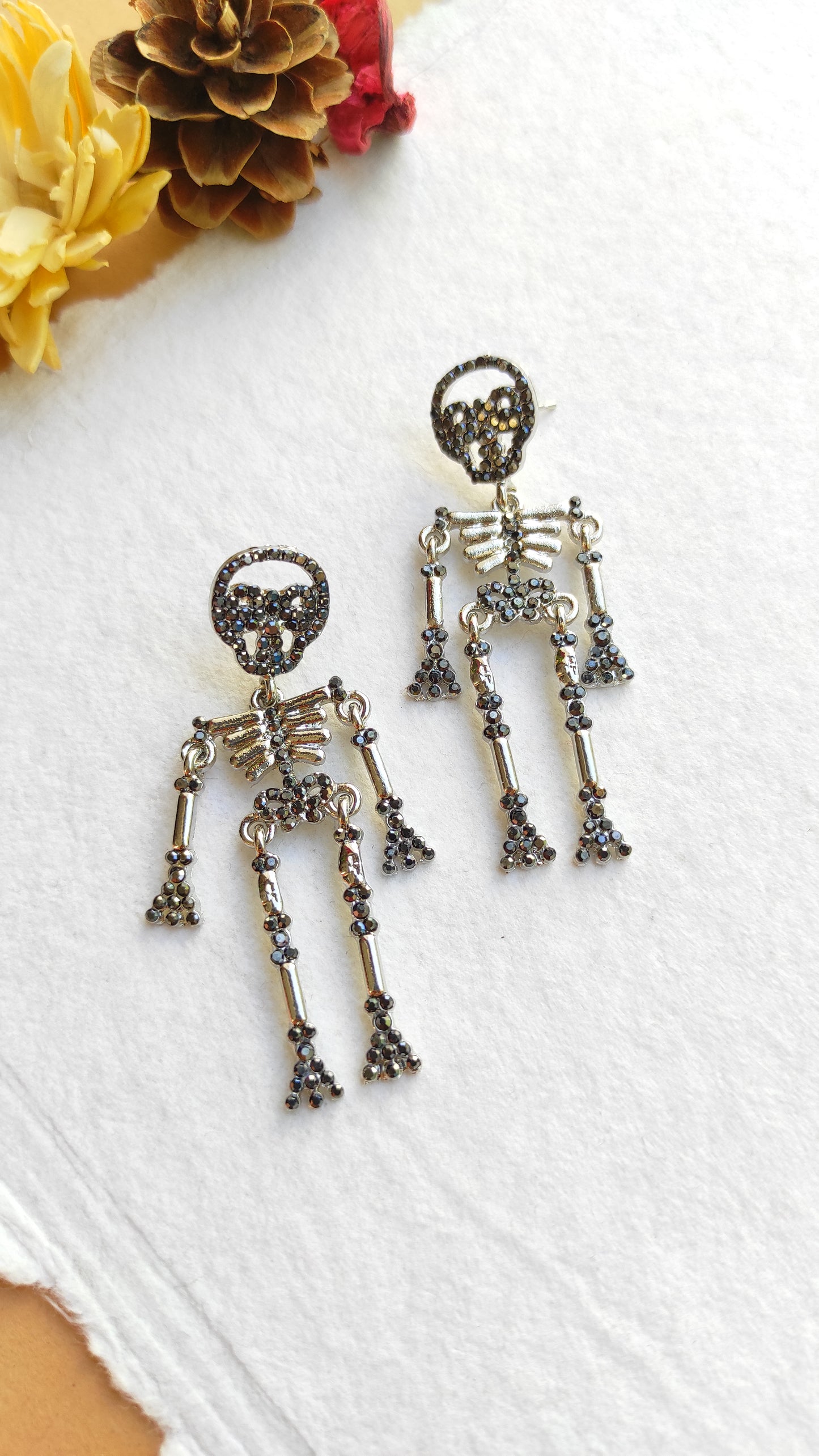 Quirky Skeleton Earrings