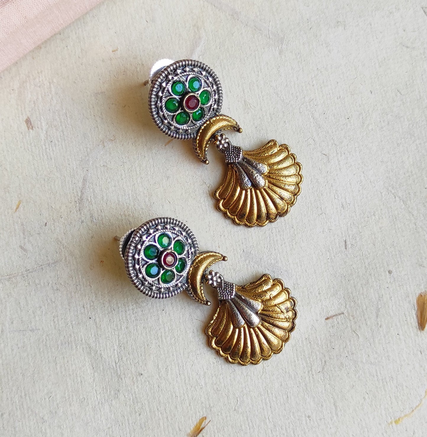 Suchi dualtone earrings DTE2