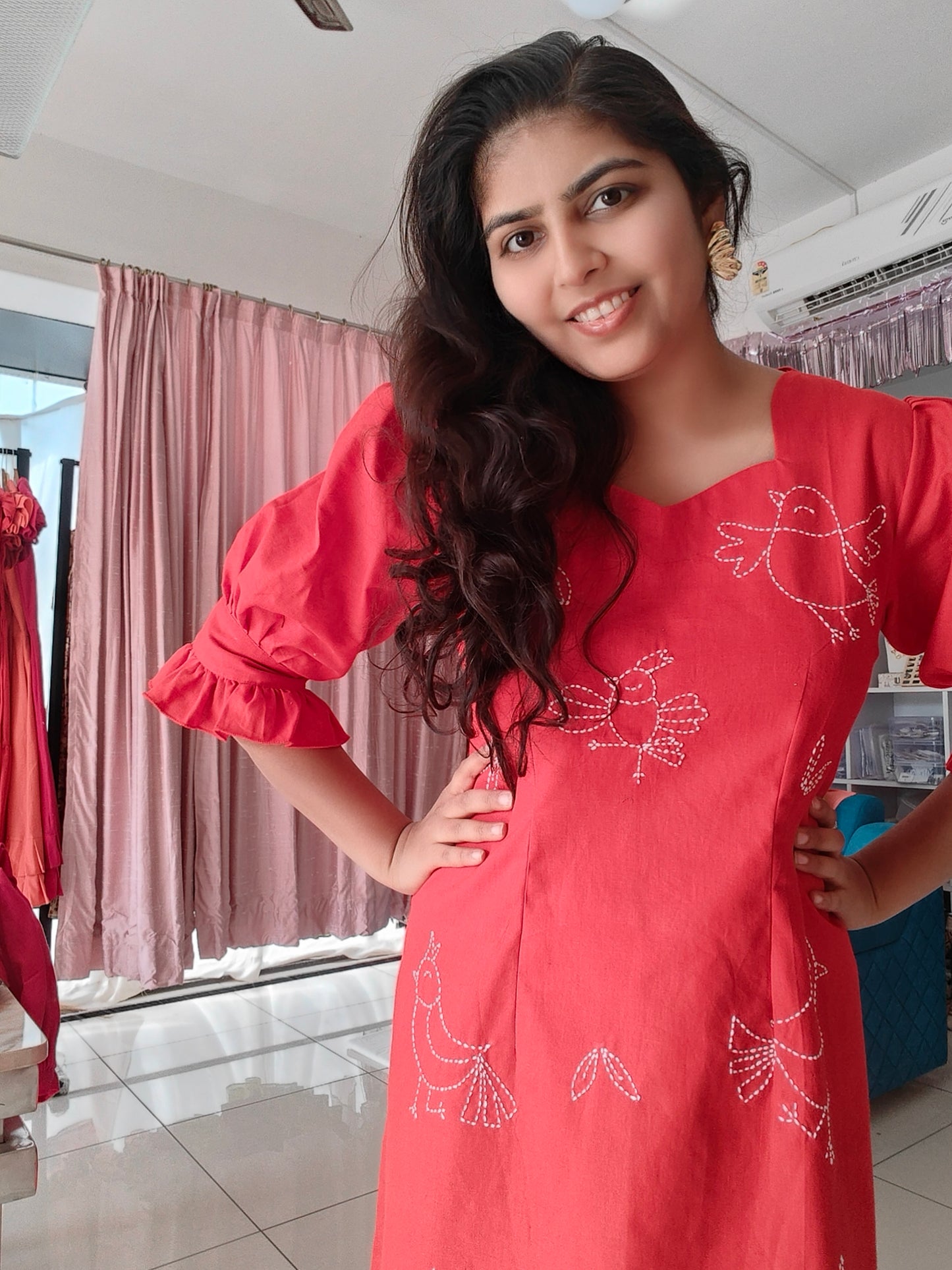 Red Sparrow Dress
