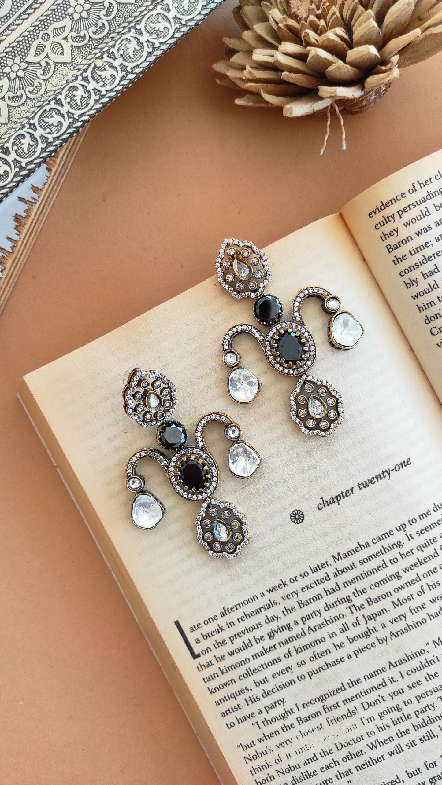 Maya statement earrings