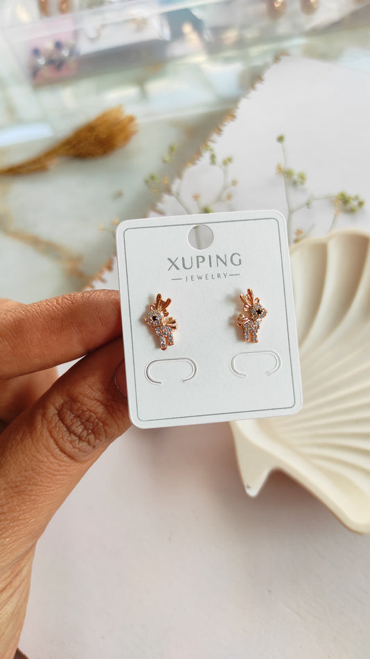 Tiny bunny earrings