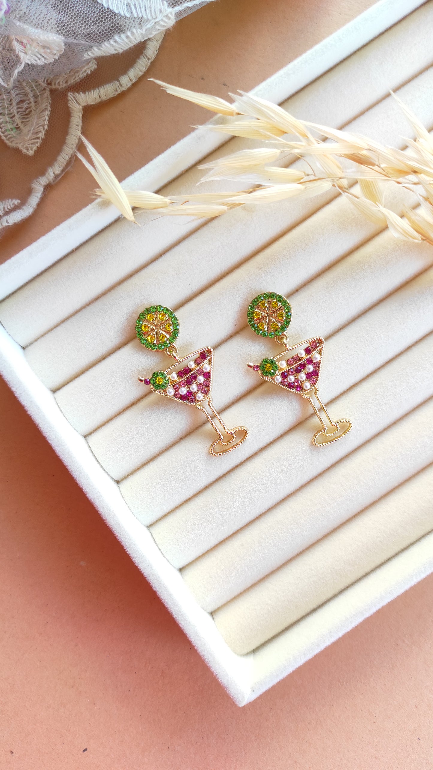 Quirky Cocktail Earrings