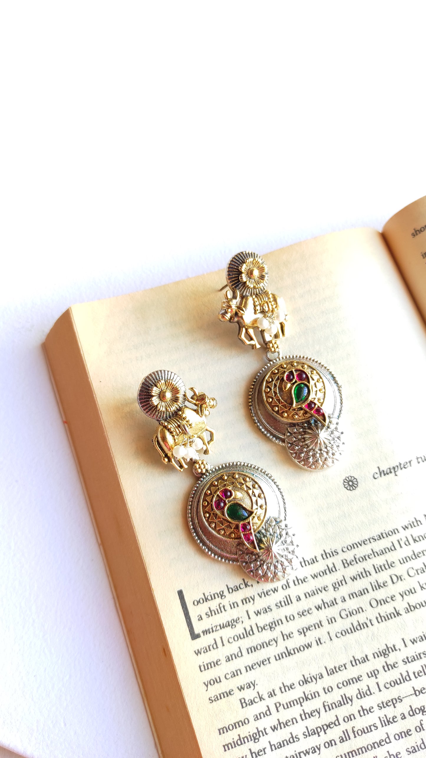 Nandini dualtone earrings DTE3